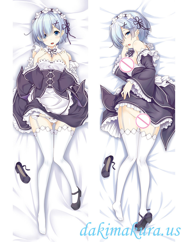 Rem - Re Zero Anime Dakimakura Japanese Love Body Pillow Cover